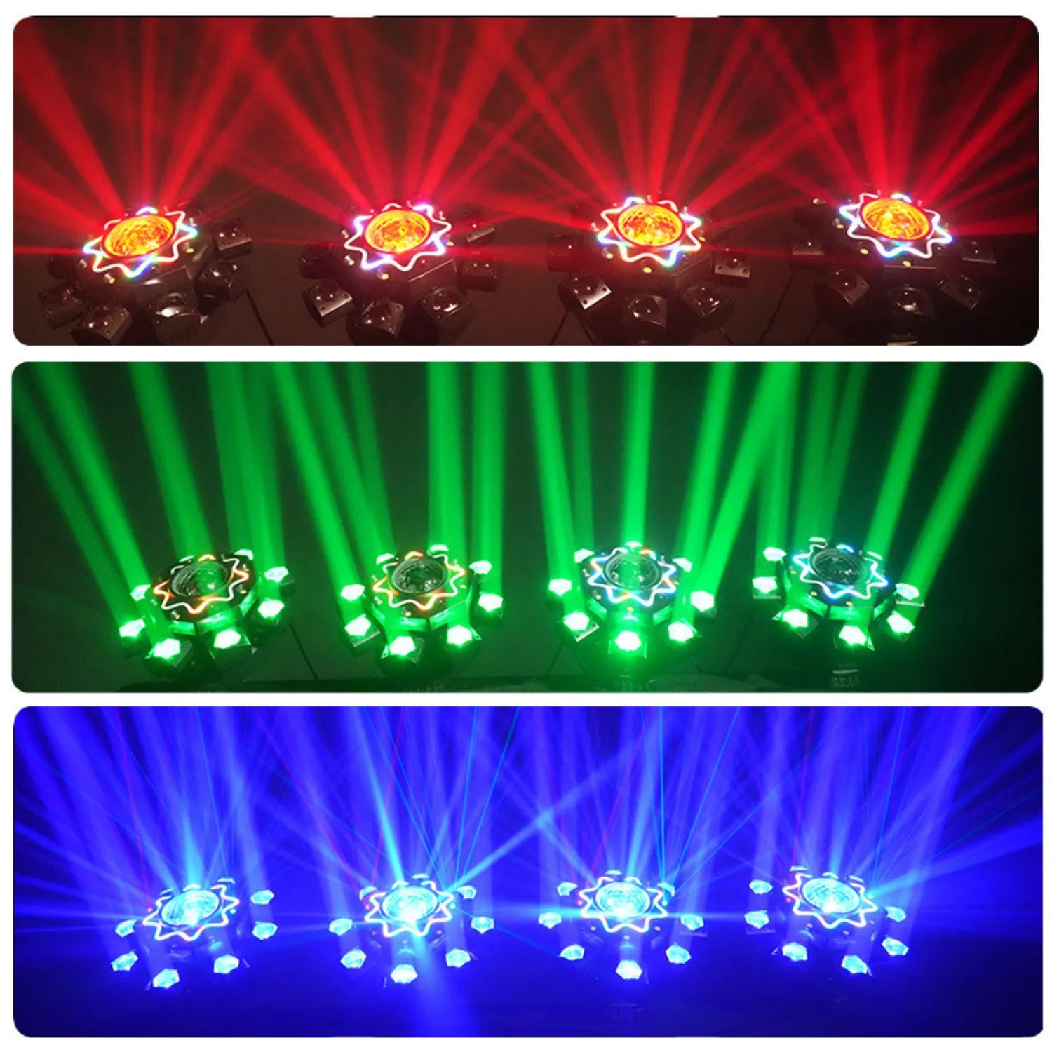 Đánh Giá Đèn Sân Khấu King Kong 8 Cánh THAKI LIGHT: Đỉnh Cao Ánh Sáng Cho Phòng Karaoke