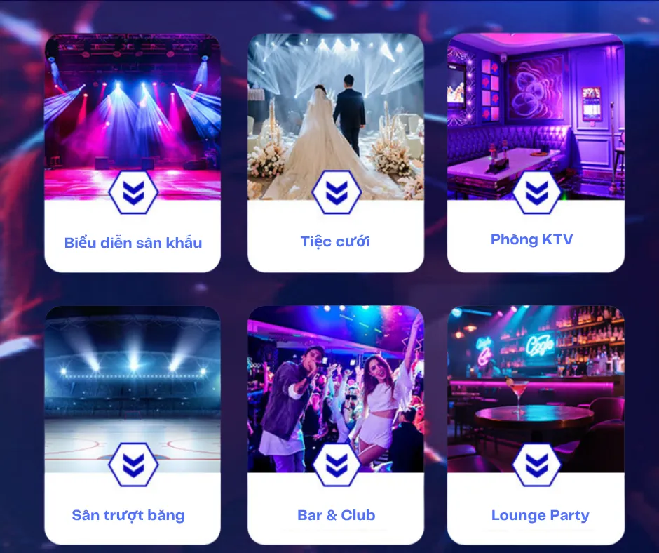 Đánh Giá Đèn Moving 8 Cánh 28 Mắt THAKI LIGHT: Ánh Sáng Vũ Trường Cho Phòng Karaoke