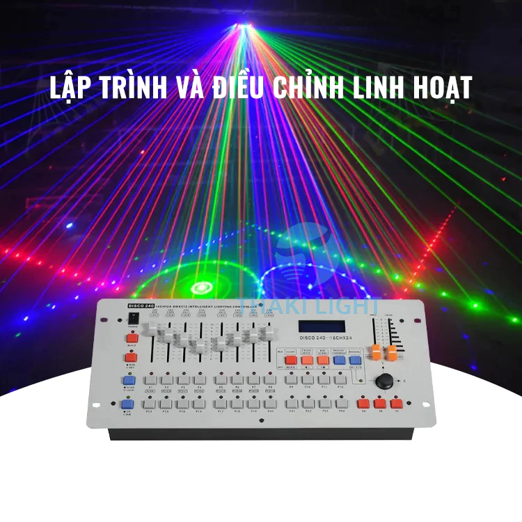 Đánh Giá Bàn Điều Khiển Ánh Sáng DMX 240 THAKI LIGHT
