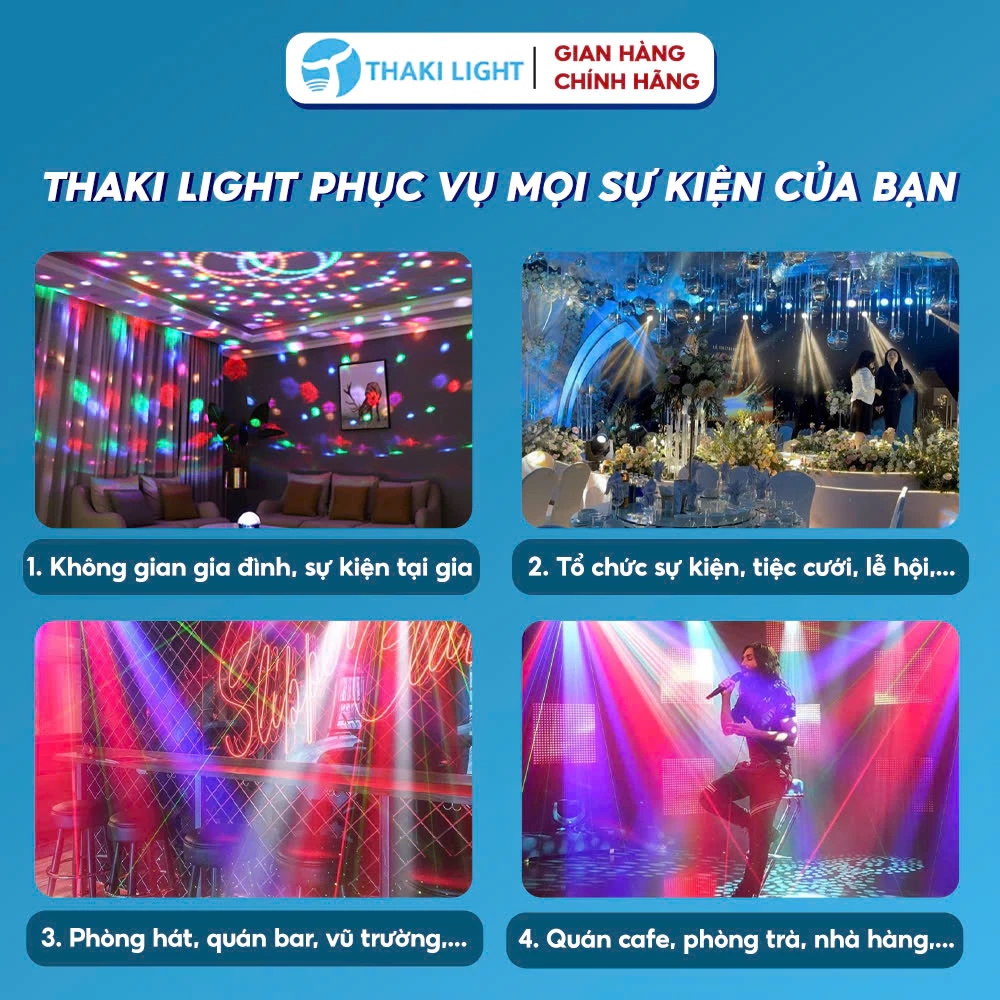 Ứng dụng bàn điều khiển ánh sáng THAKI LIGHT