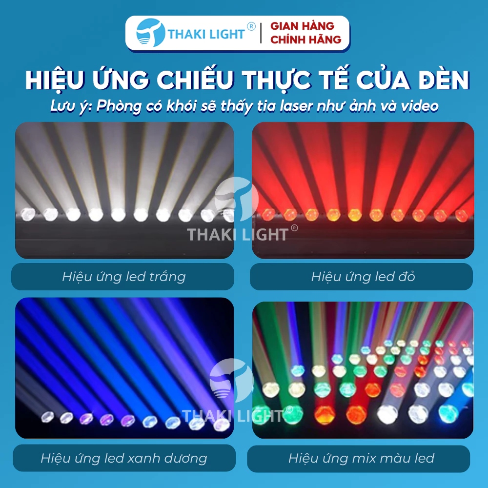 Hiệu ứng chiếu thực tế của đèn