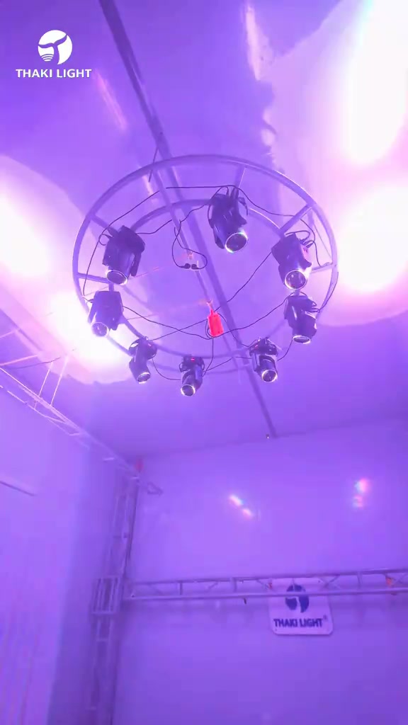 Beam 180W chạy vòng tròng setup combo cực đẹp - Thaki Light