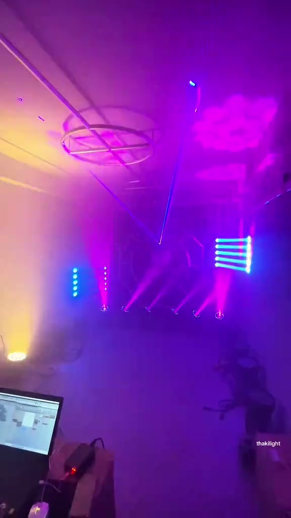 Cấu Hình Ánh Sáng Đẹp Đẳng Cấp Cho Anh Em Chạy Show Sự Kiện - Thaki Light