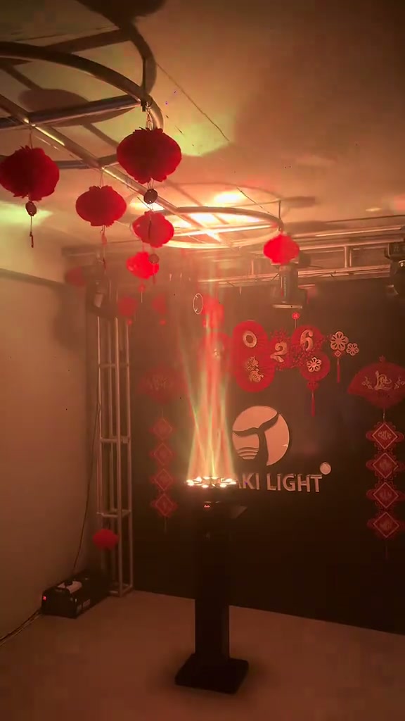 Đèn moving 8 cánh 28 mắt mẫu đèn mới và hot cho anh em chọn - Thaki Light