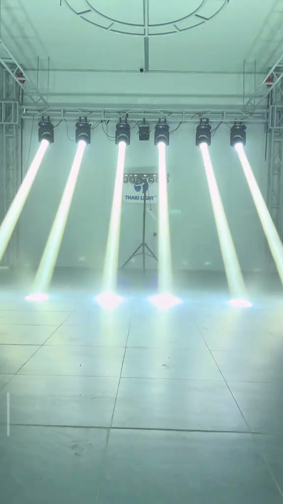 Hiệu ứng bolero của combo 6 Beam 450W 1 Bàn dmx 256A - Thaki Light