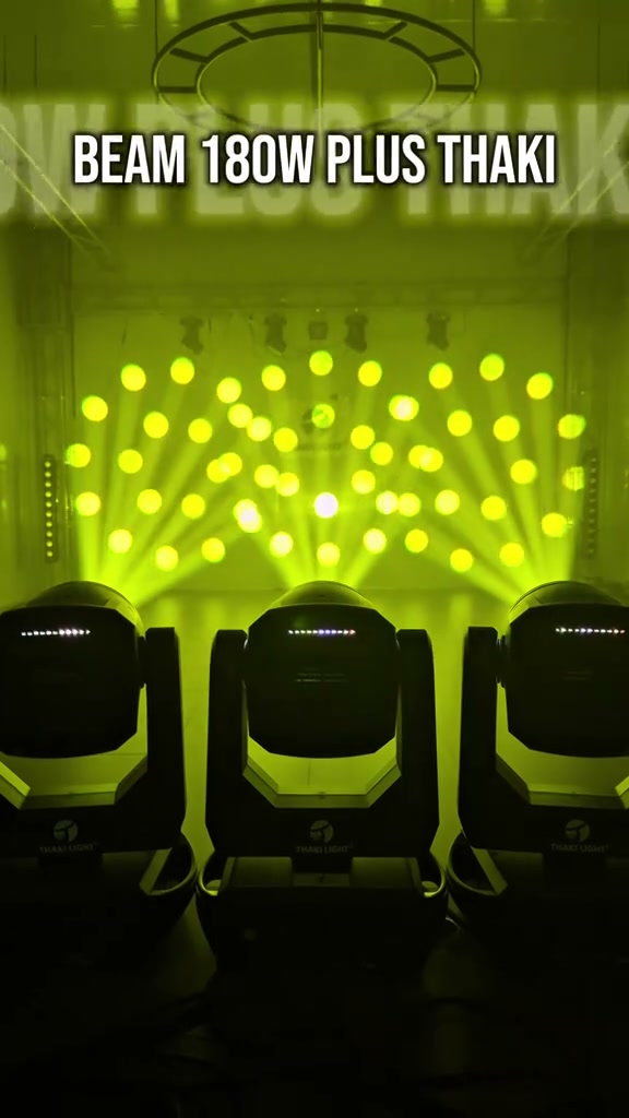 Luồng hoa cực đẹp của đèn beam 180W plus nhà THAKI LIGHT