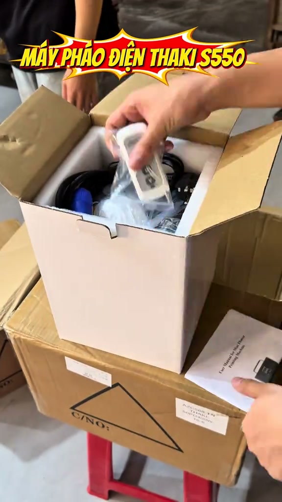 Máy pháo điện thaki s550